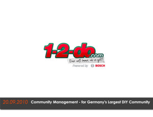 Community-Management-for-Germany-Largest-DIY-Community